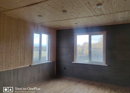 Каркасный дом полтора этажа в Бужаниново