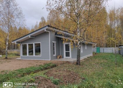 Одноэтажный каркасный дом в Жестылёво