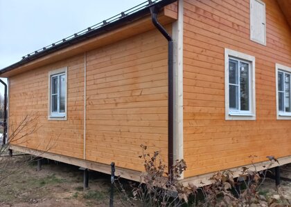 Одноэтажный каркасный дом в Арсаки